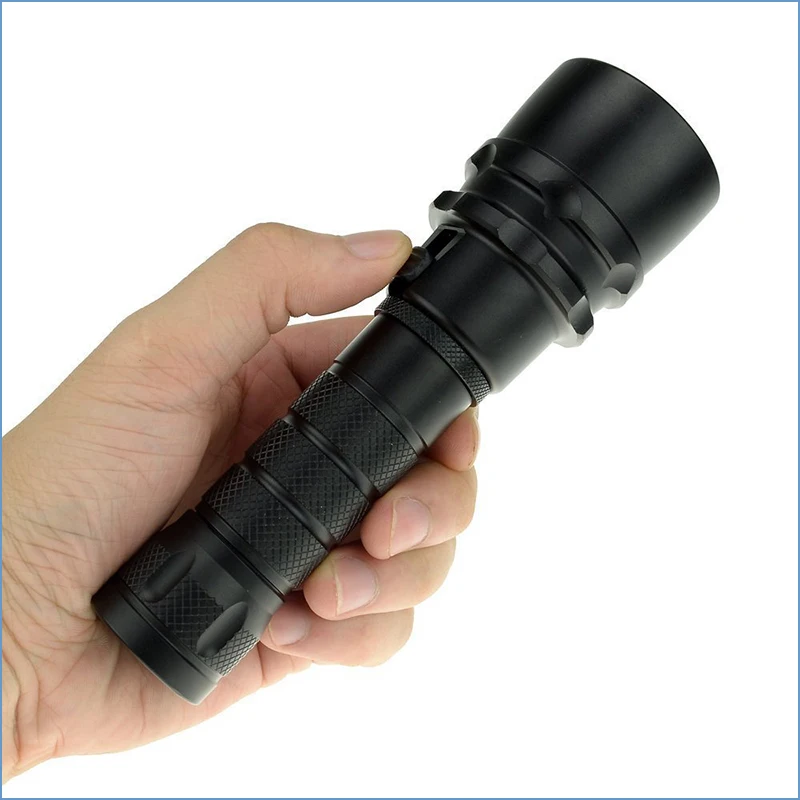 TMWT Compact and Powerful Underwater Lantern T6 Led Diving Flashlight Torch with White Uv Red or Yellow Diving Lights