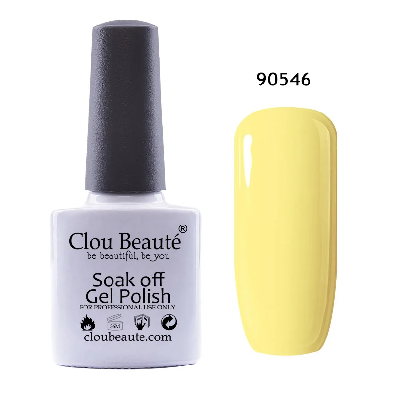 Clou Beaute UV Gel Nagellak Soak Off Gel Lak 10ml Nail Art Gel Hybrid Vernis Vernis Semi Permanente top Coat Base Coat