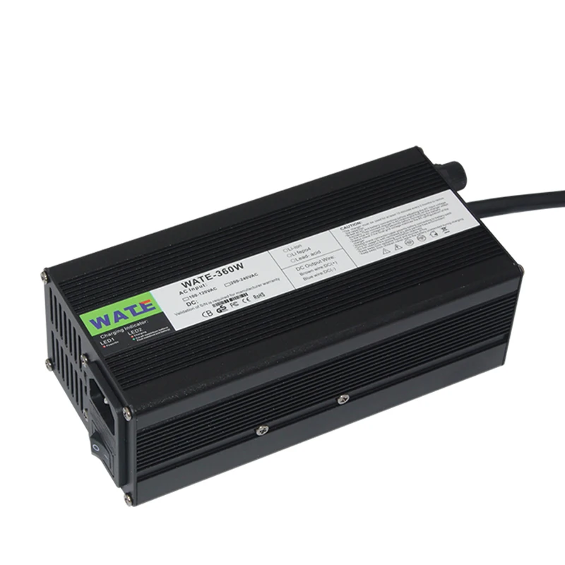 12.6V 20A Charger 3S 12V Li-ion Battery Smart Charger Lipo/LiMn2O4/LiCoO2 battery Charger With Fan Aluminum Case