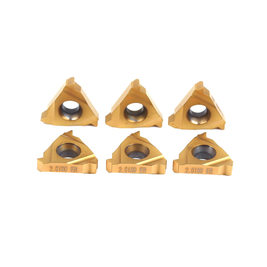 Z16ER Z16IR 1.0ISO 1.5ISO 2.0ISO 2.5ISO 3.0ISO YBG203CNC Tiện Ren Biến Lắp Carbide Lưỡi Dao Thép Không Gỉ Và Thép Không Gỉ