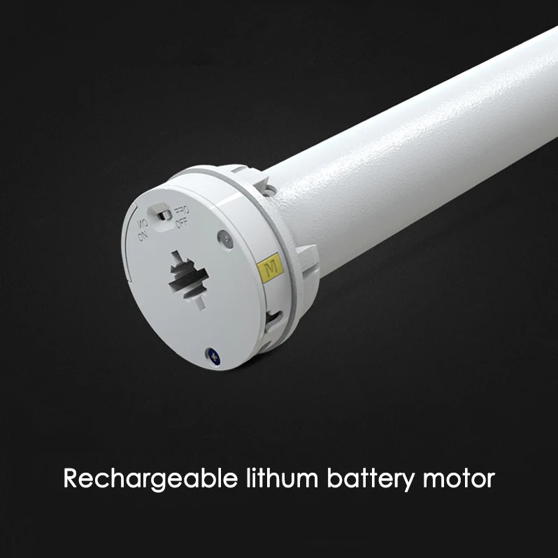 CASAYA-Roller Blinds Motor, 100-240V AC and DC Tubular Motor, Remote Control, Suitable for 38mm Roll Tube, Lithium Battery