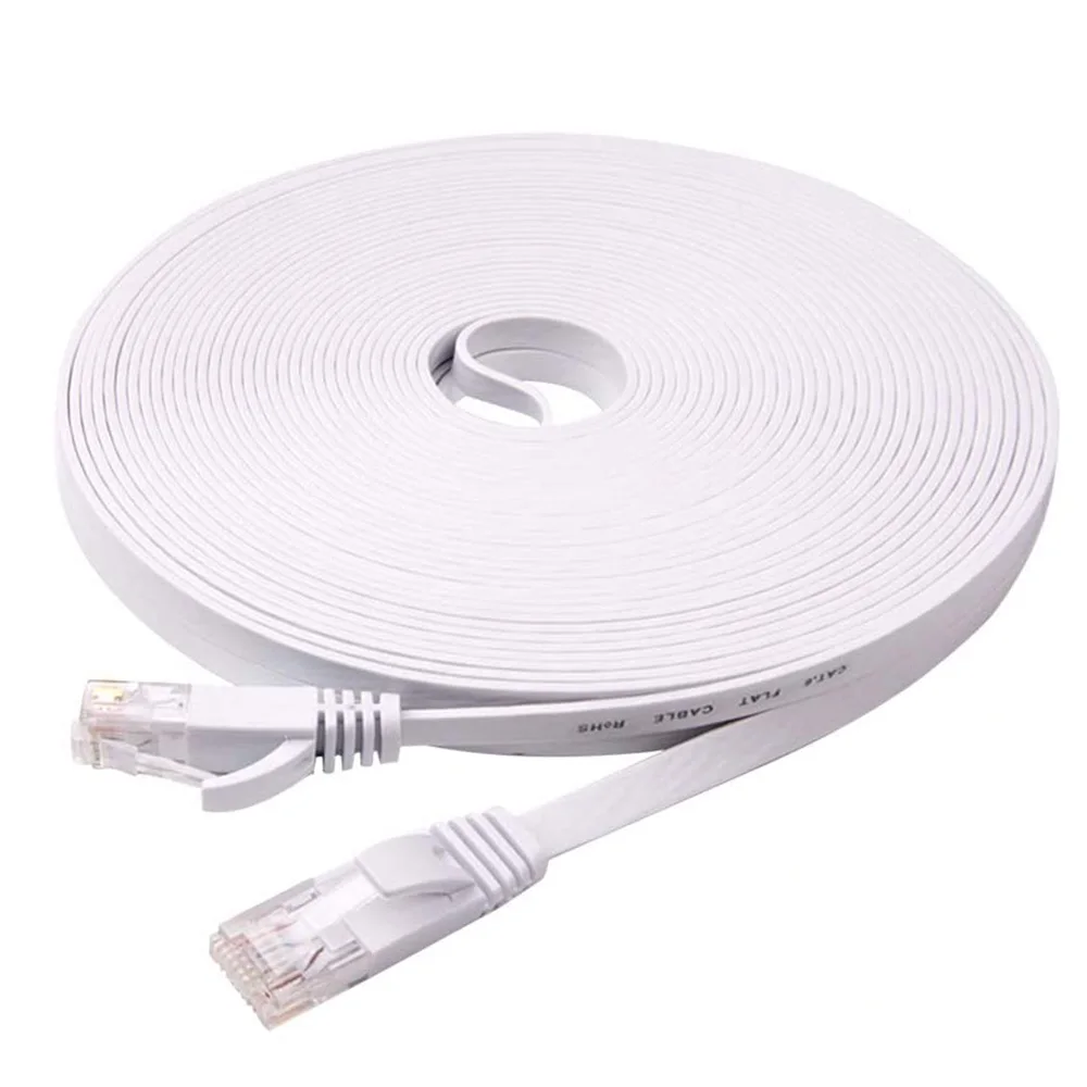 0.5m 1m 2m 3m 5m Ethernet Network Cable CAT6 Flat Ethernet Cable RJ45 Patch LAN CAT 6 Network cable For Computer Router Laptop