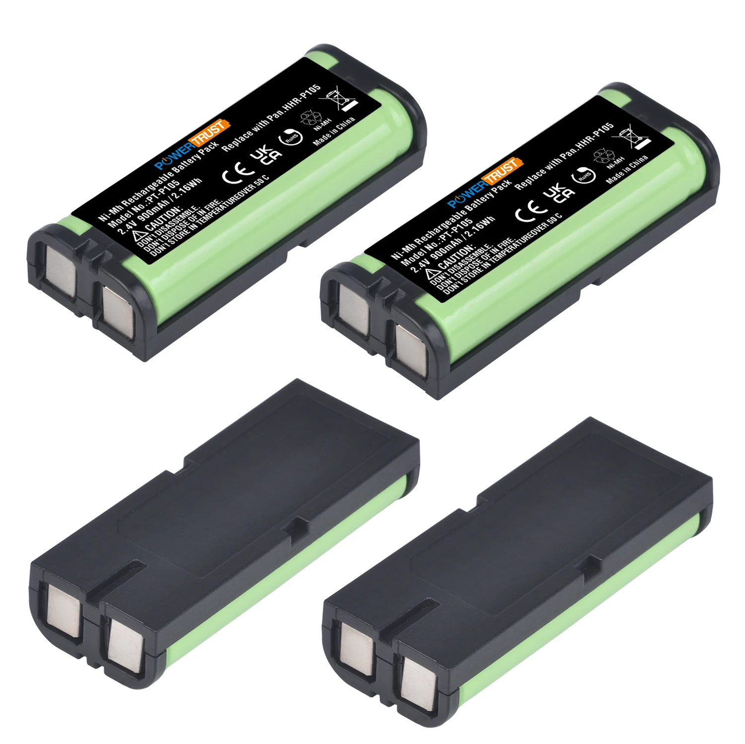 Аккумулятор HHR-P105 для беспроводного телефона Panasonic HHR-P105A, KX-TG5777, KX-TGA242, KX-TGA571 (Type 31), для домашнего телефона