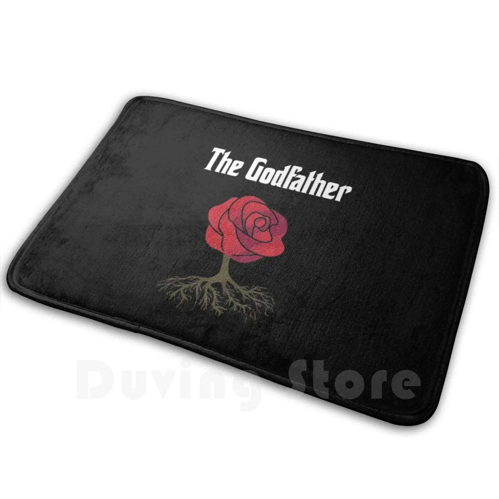 The Godfather Flower Mat Rug Carpet Anti-Slip Floor Mats Bedroom The Godfather Flower The Godfather Godfather Al Pacino Al