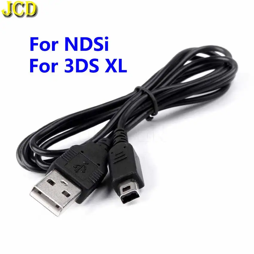 JCD Cable cargador USB para NDS Lite NDSL NDSi, Cable de carga de energía, línea para GBA SP para 3DS, nuevo controlador 3DS LL XL
