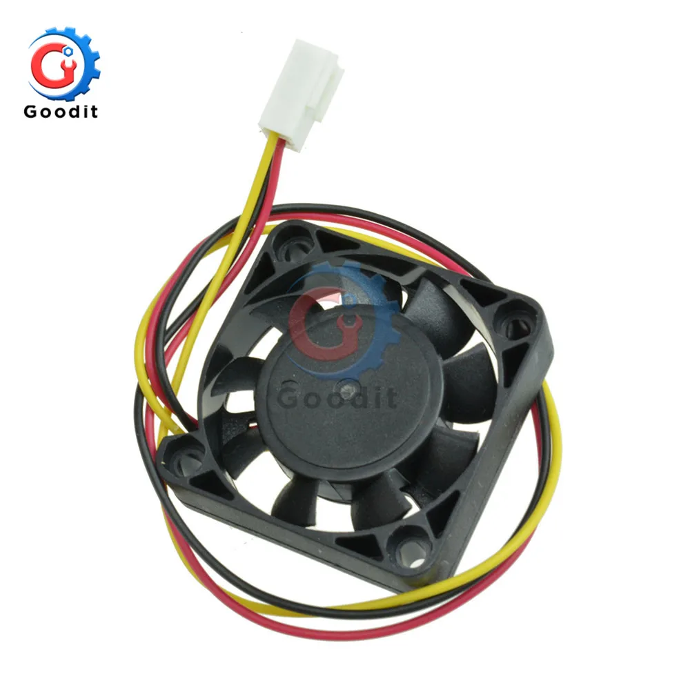 4010 Fan 12V Cooler Fan 3 Pin Oil Fans Dual Ball Bearing Cooler Cooling Fans 3d Printer Parts 4010 40*40*10mm