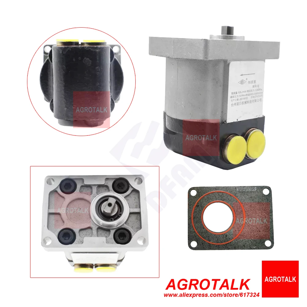 

Hydraulic steering pump, 06/08 right rotation, short shaft.