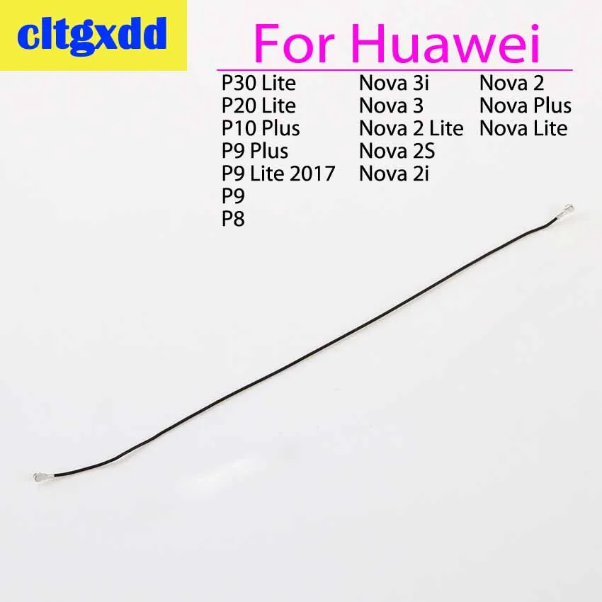 cltgxdd For Huawei P30 P20 Lite P10 Plus P9 Lite 2017 P8 Nova 3i 3 2 Lite 2S 2i Wifi Antenna Signal Coaxial Connector Flex Cable