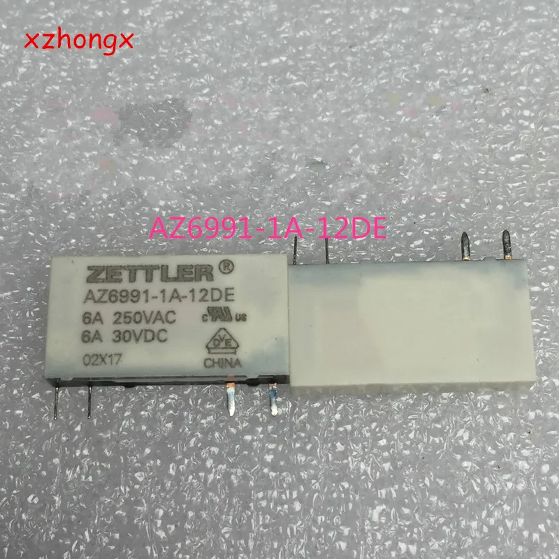 Az6991-1a-12de 12VDC AZ6991-1A-5DEA 4-контактный 6A реле