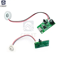 Micro USB Humidifier Spray Module DIY kit Mist Maker and Driver Circuit Board Fogger Atomization Film Atomizer Sheet