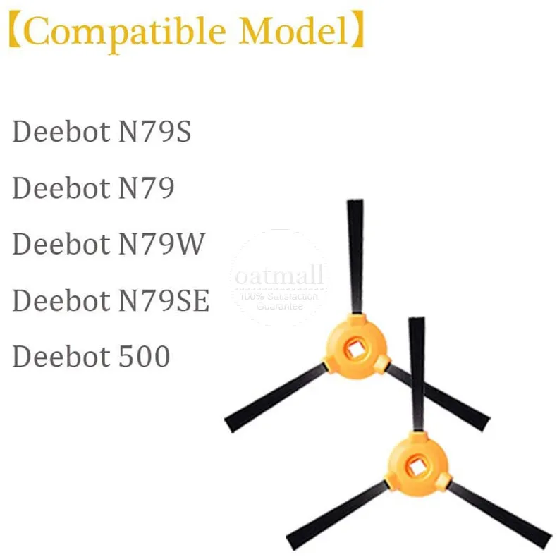 Side Brush Accessories For Ecovacs DEEBOT N79S N79 Cecotec Conga Excellence 990 5040 Eufy RoboVac 11 11C Iboto Aqua V710
