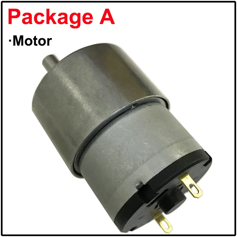 Brush Geared DC Motor 7RPM To 960RPM DC 12V 24V Adjustble Speed Reversed Micro ElectricMotor For DIY Toy Car Smart Device etc.