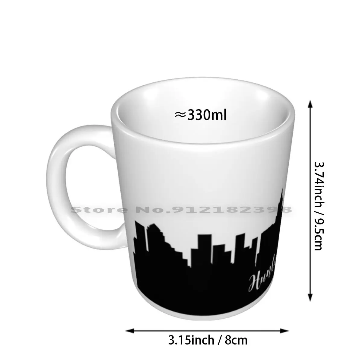 Hunter College Ceramic Mugs Coffee Cups Milk Tea Mug Nyc New York New York City Big 631 516 212 New York State State City