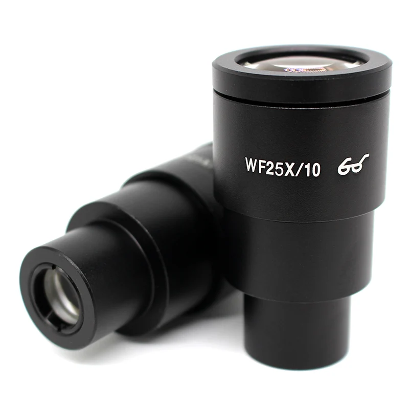 Wide Angle High Eye-piont Eyepiece Optical Lens for Stereo Microscope 30 mm or 30.5 mm Mounting Diameter WF10X WF15X WF20X WF25X