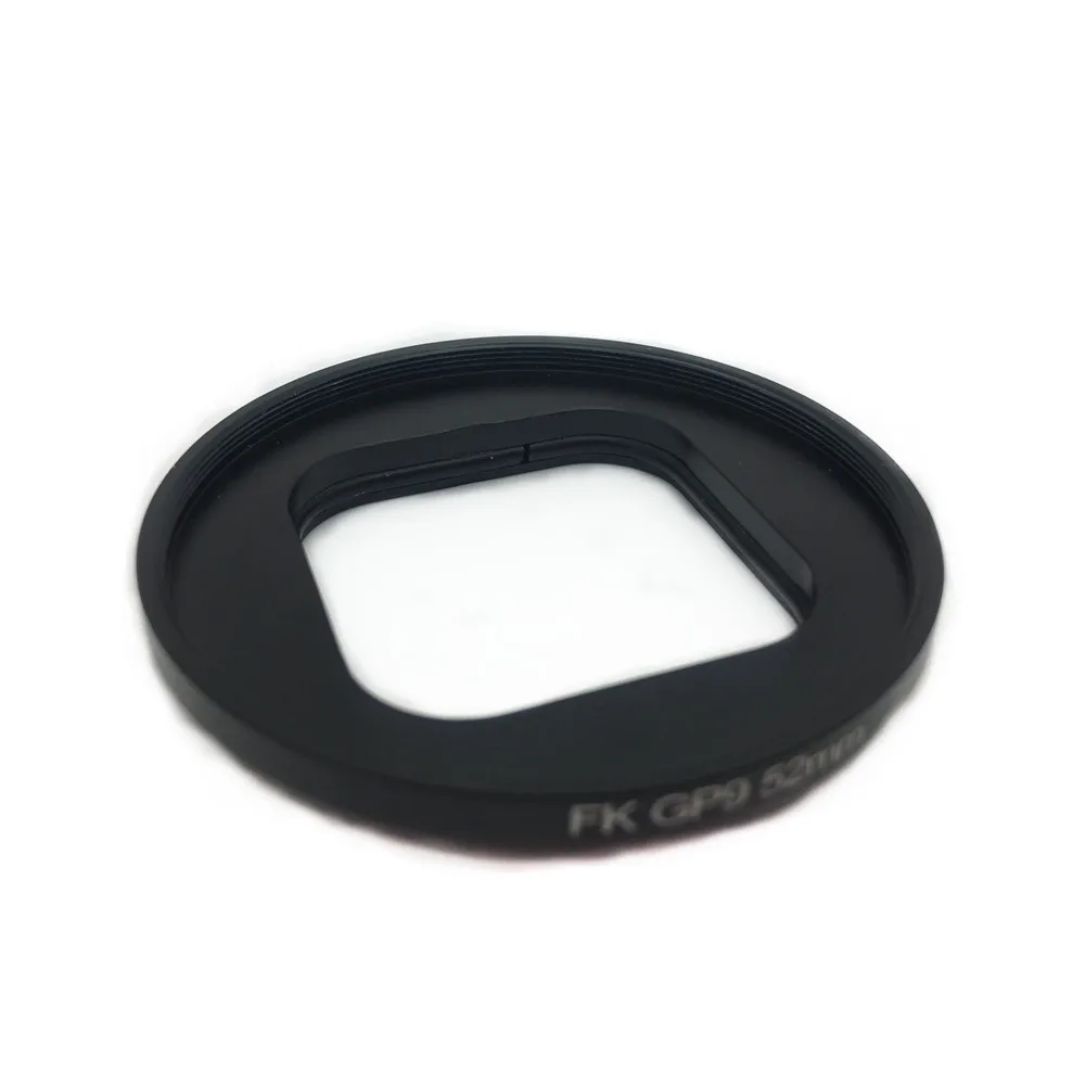 52mm Red Diving Filter + Ring Adapter + Lens Cap Kit for Gopro HERO 8 9 10 11 Black Action Sport Camera HERO8 HERO9 HERO10