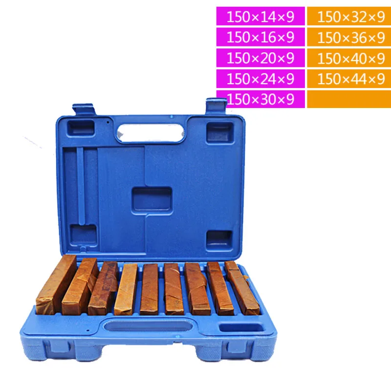 High Quality 150x9mm 18pcs 9pairs Precision Parallel Set, Parallelism: 0.01mm, Parallel Block Gauge Set