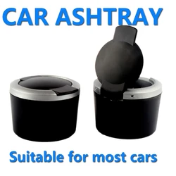 car ashtray for car ceniceros creativos portatil home cenicero con tapa black small for toyota rav4 prius corolla chr aygo avens