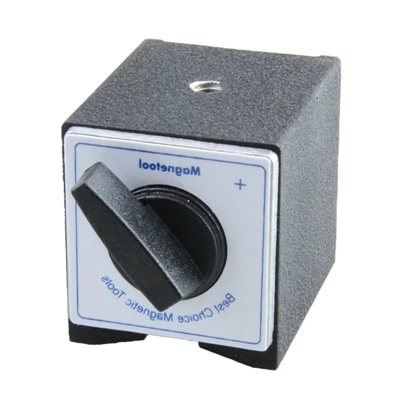 

NHF M5 Screw Hole Mini Type 30kg Holding Force Switch On Off Dial Indicator Gauge Stand Holder Magnetic Base Shaft Support