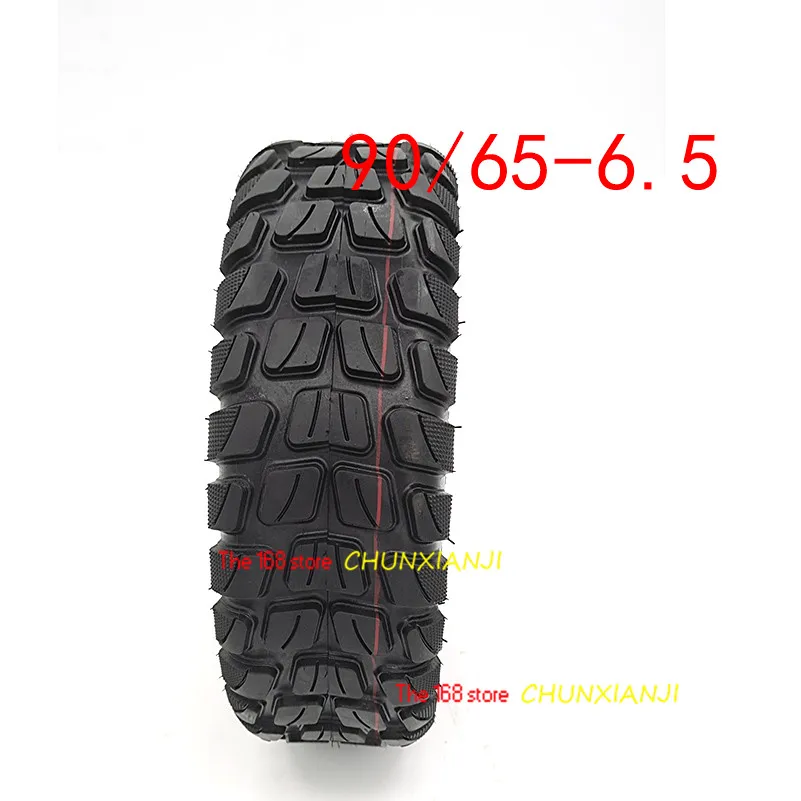 11 Inch Non-slip Off Road Vacuum Tire for PFULUO X-11 Electric Scooter Black Solid Wheel Rubber Replacement Outer Wear