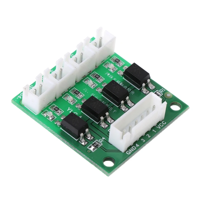 4-канальный 12В/24В до 5В вход высокого и низкого уровня преобразования оптопара модуль Q6PA