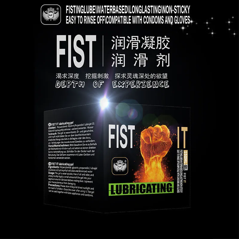 Fist Sex Lubricant for Anal Sex Anti-pain Butt Lubrication Men Grease Gay Cream Gel Lube for Adults Intimated 150ml