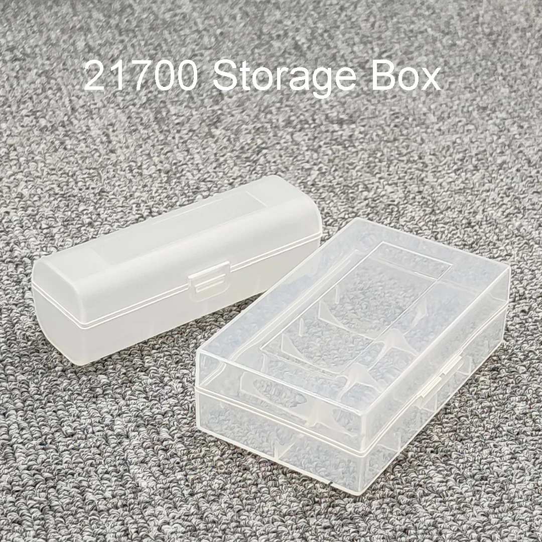 21700 Battery Storage Box 20700 21700 Battery Box Plastic Case Container Waterproof 21700 Box 1 Slot/2 Slot