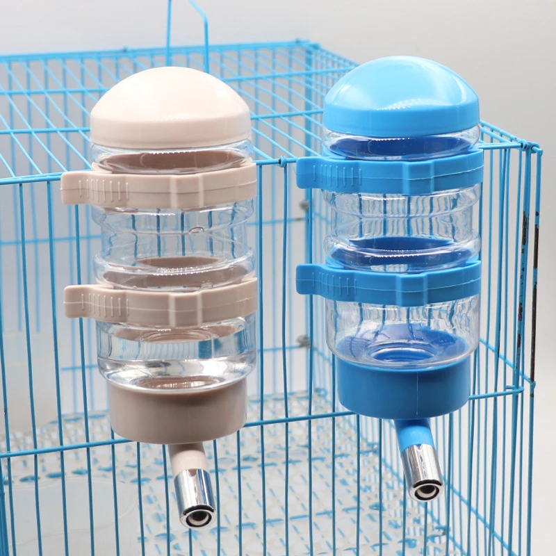 1PC 400ml Haustier Kaninchen Hamster Hängen Wasser Flasche Automatische Kaninchen Wasser Dispenser Tragbare Kaninchen Meerschweinchen Trinkbrunnen – Detail 10