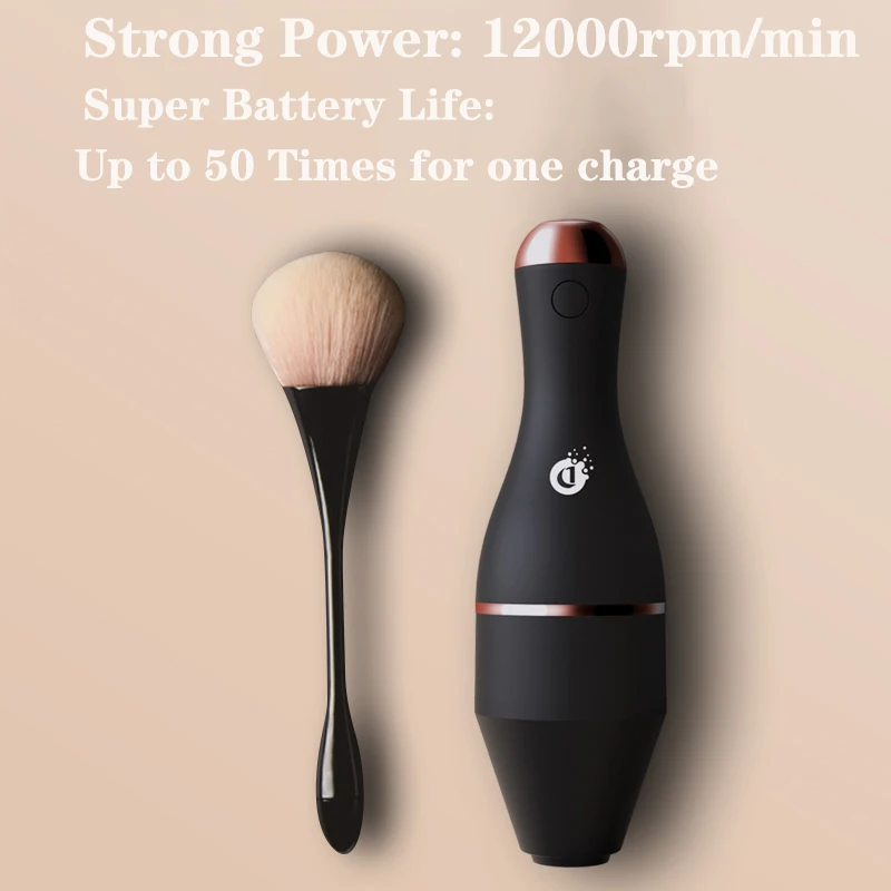 Makeup Brush Cleaner Brush 20 Seconds Quick Dryer Brush Cleaning Washing Machine Make Up Tools Electric USB Rechargeable Devices