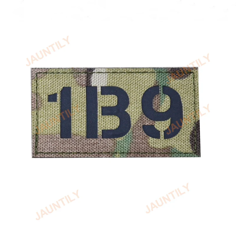 Pager Nummer Roepnaam Patch Infrarood Muiticam Cp 1/2/3/6B9 Tactische Militaire Badges Reflecterende A4-1/2/3/4 Ir Patch Armband