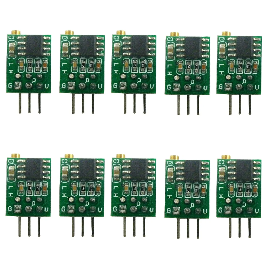 10x NE555 1Hz-6Khz  Signal Generator Square Wave Generator Frequency Adjustable Module