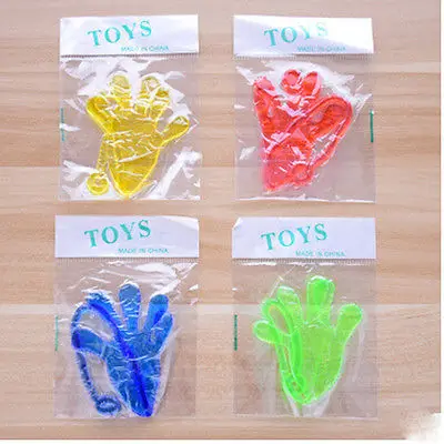 Kid Toy Elastic Sticky Slap Small Hands Palm Favors Gift Gags Practical Jokes Squishy Slap Hands Palm Toys