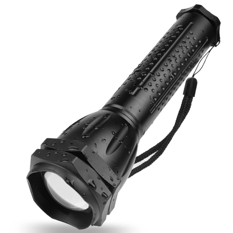 XHP160 Powerful Tactical Brightest Zoomable LED Flashlight Waterproof 18650 26650 Battery Torch 3200LM 3 Modes Lantern Light