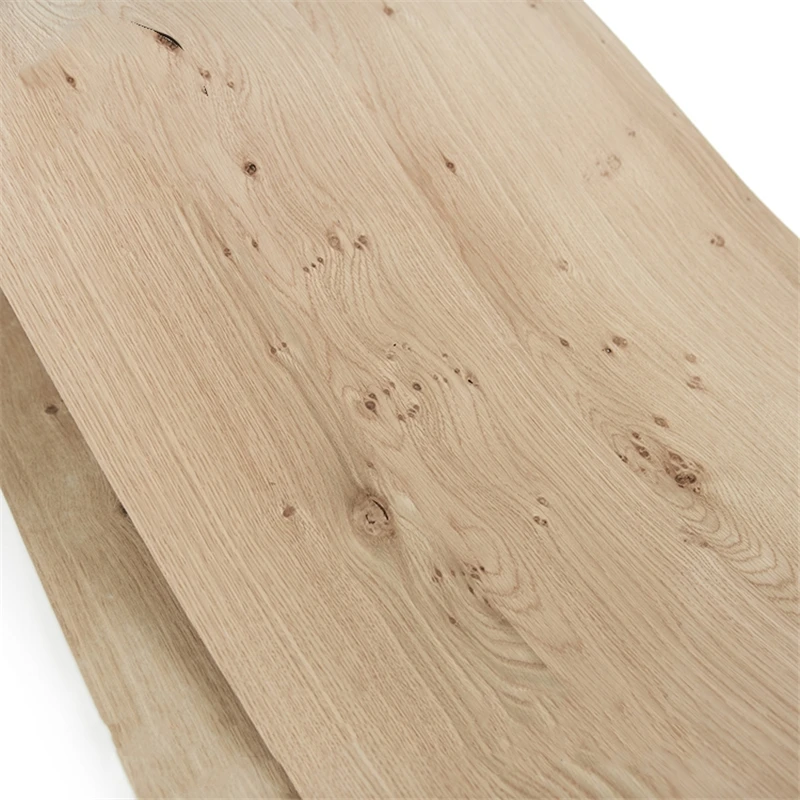 

Reconstituted Natural Genuine Knot Oak Knotty Wood Veneer Rustic Vintage Furniture Veneer about 60cm x 260cm 0.5mm Thick