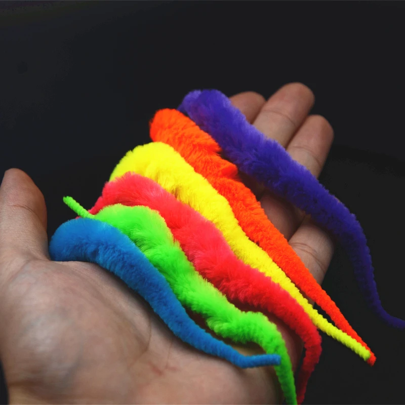 Contemplator 5colors 5.7’’ Fly Tying Dragon Tails Streamers Bass Pick 10pcs Fastness&Durable Tapered Tails For Tying BIG BAITS - view 5