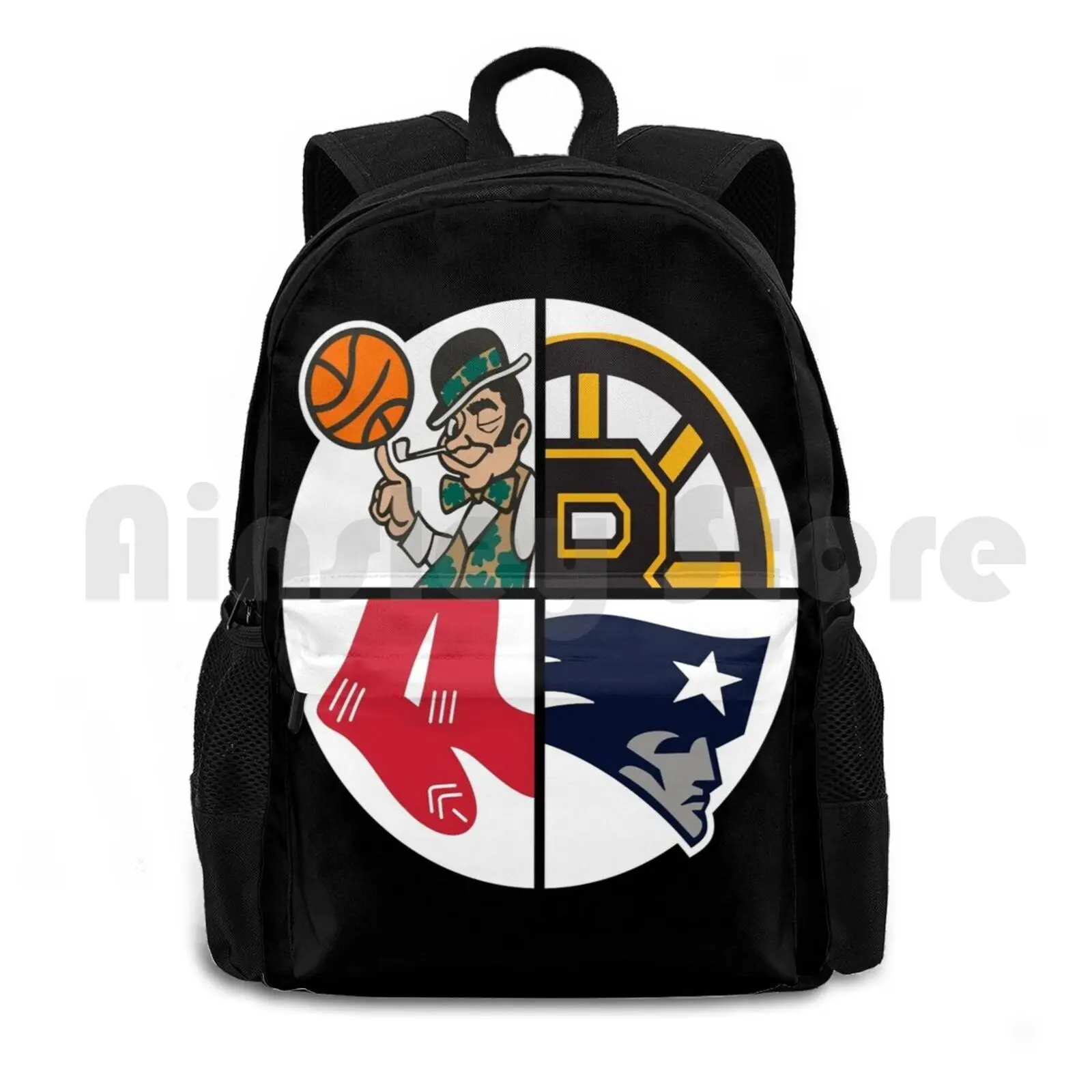 Boston Sports Outdoor Hiking Backpack Riding Climbing Sports Bag Boston New England Mass Ma Ne Massacuetts Sports Teams