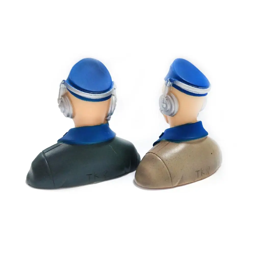 1pc  1/7 Scale  Brown /Army Green RC Plane Pilots Figures RC Kits L57*W29*H57mm For RC Airplane Aircraft