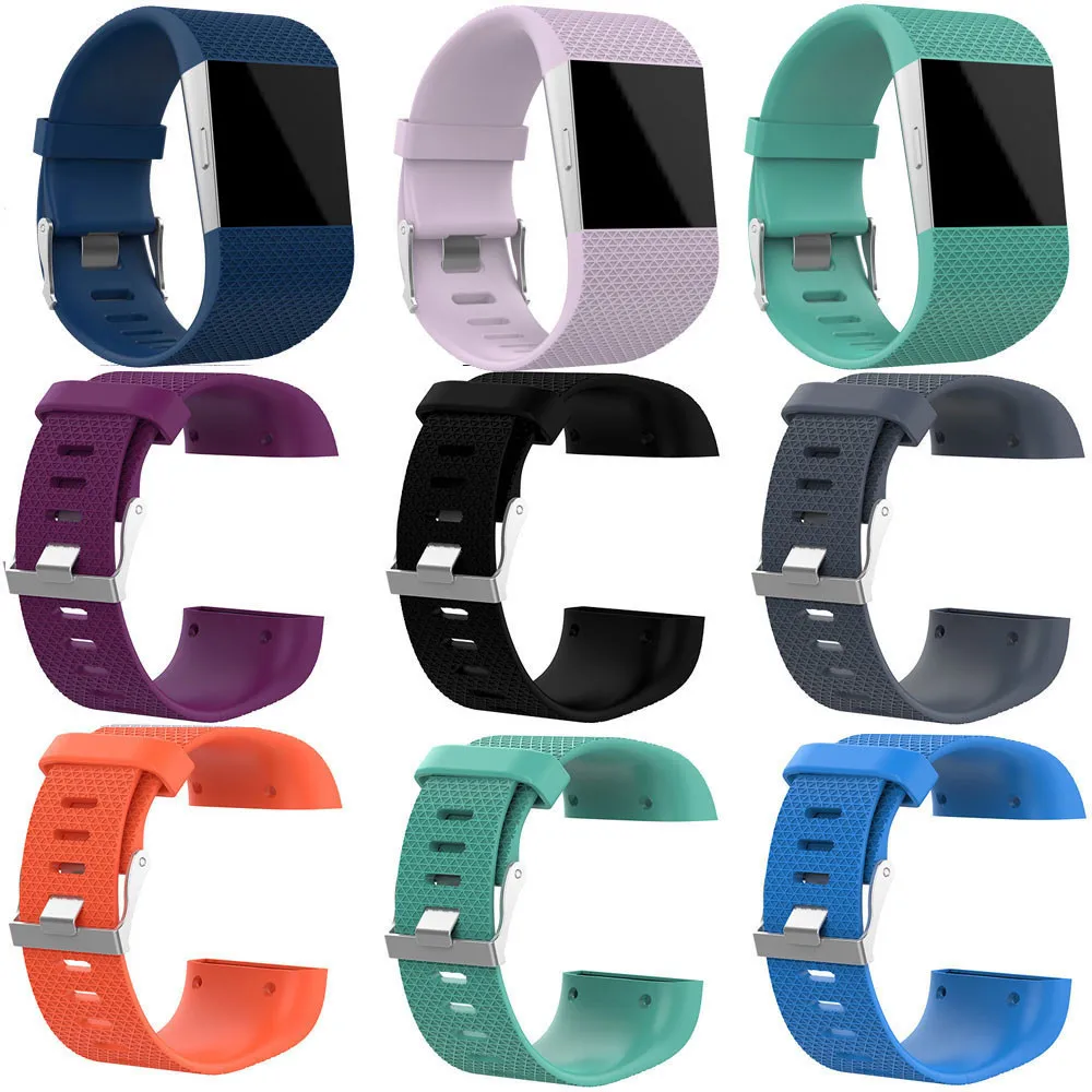 Smart Accessories For Fitbit Surge strap Band Replacement Sport Silicone bracelet Watch Band For Fitbit Surge Watch Strap Bands