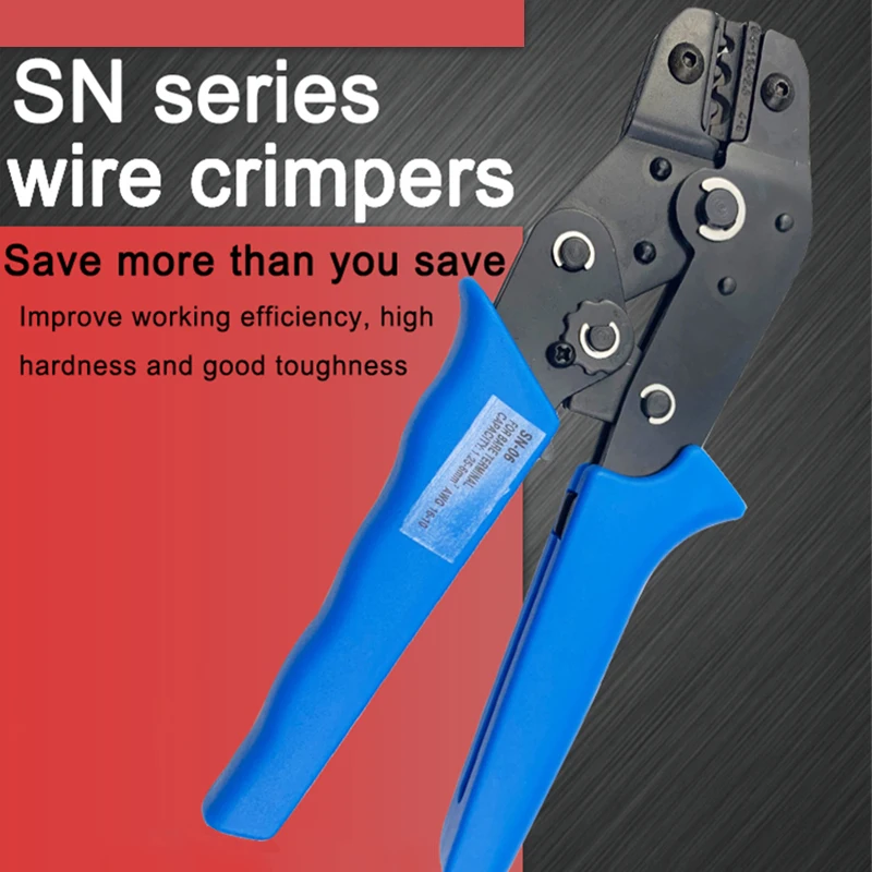 

SN-48B SN-02C SN-06 SN-02W2C crimping tool pliers terminal ferrule crimper wire hand tool set terminals clamp kit tool