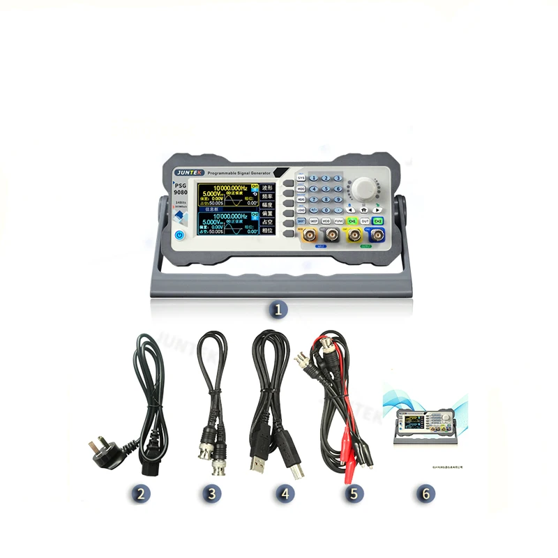 وظيفة قابلة للبرمجة PSG9080 مولد الموجة التعسفية مصدر الإشارة مقياس تردد FM