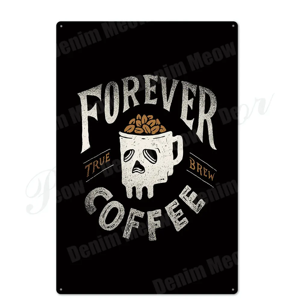 Coffee Menu Metal Sign for Cafe Bar Pub Wall Decor, Vintage Home Decor, Cappuccino Tin Signs, Latte Retro Plate Shots, A751