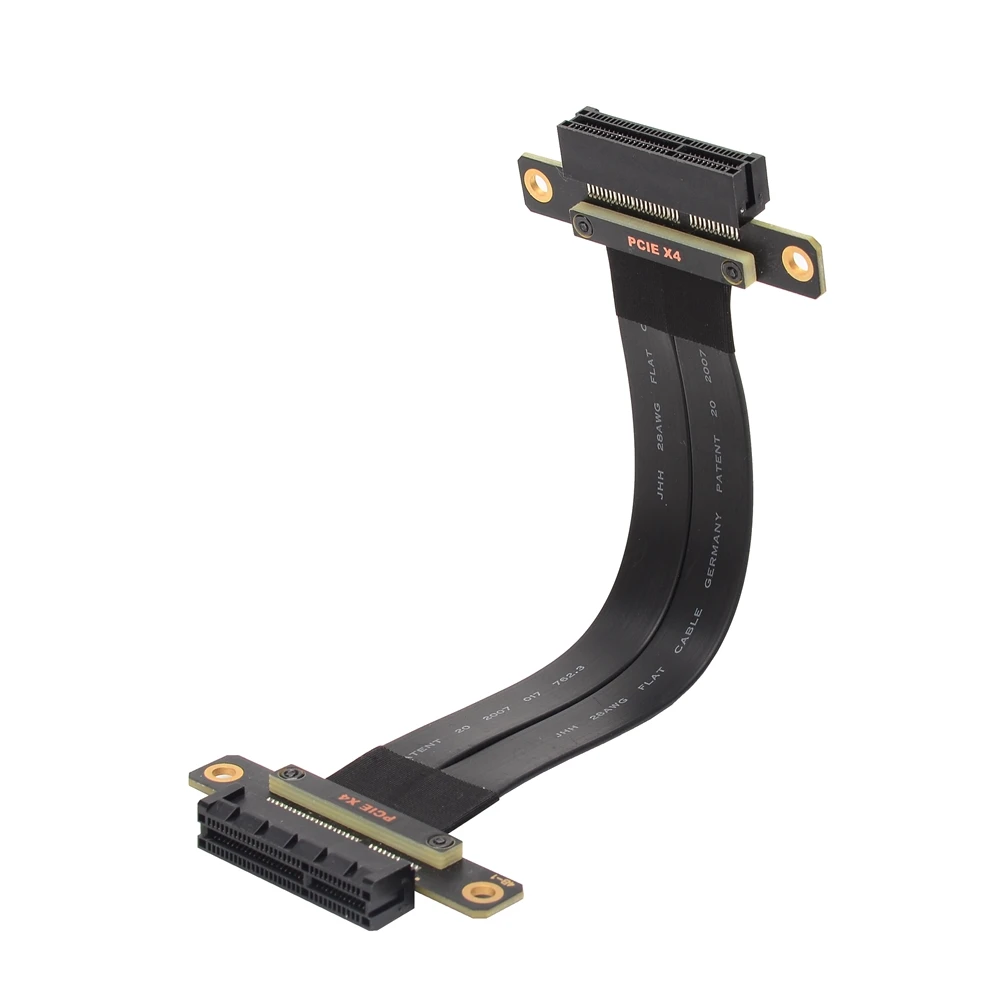 

PCI Express PCI-E 3.0 4X To X4 Adapter Riser Card Extension Cable 180 Degree 0.1M 0.2M 0.3M 0.4M 0.5M 0.6M 0.7M 0.8M 0.9M 1M