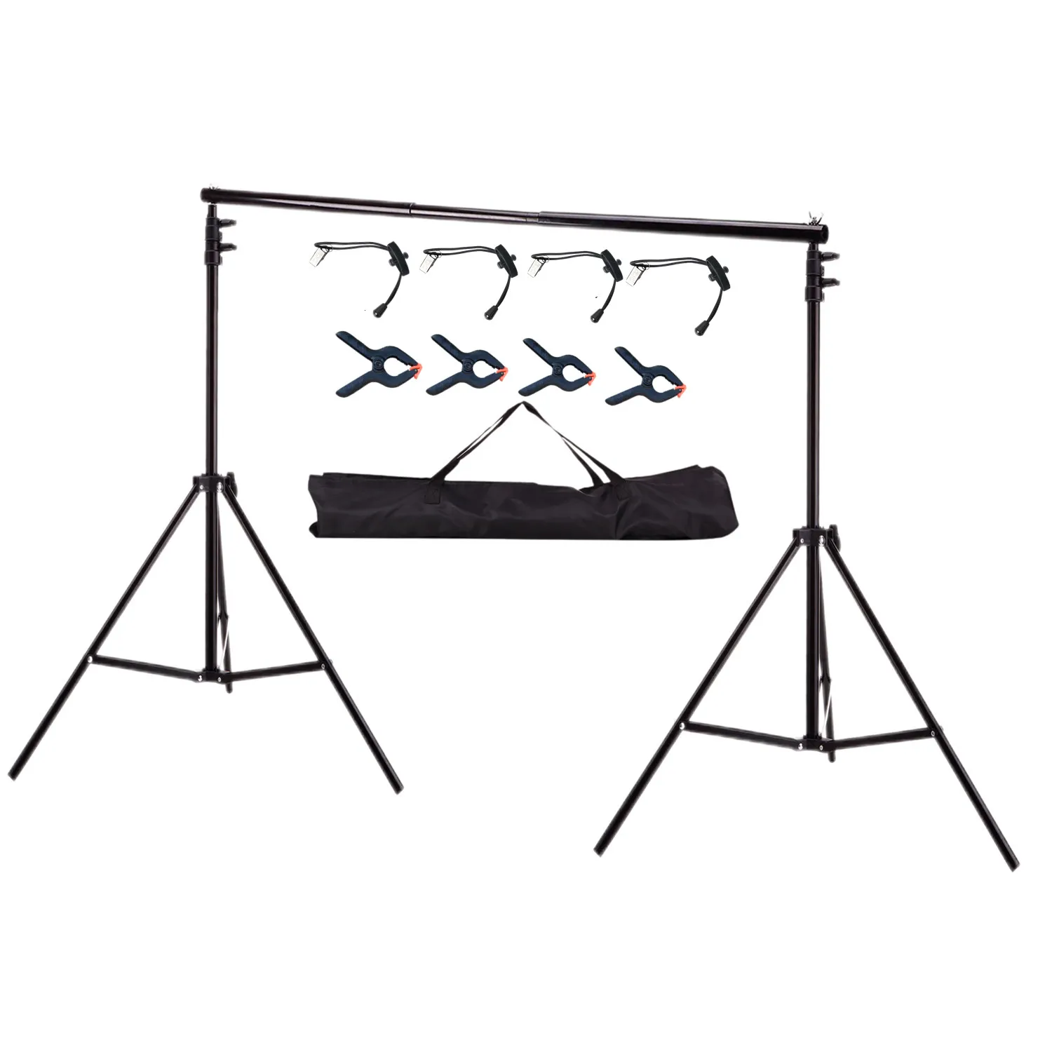 Photo Studio Background Support System Stands Backdrop Stand Props Photography Backgrounds Holder for Shoots Party Decoration