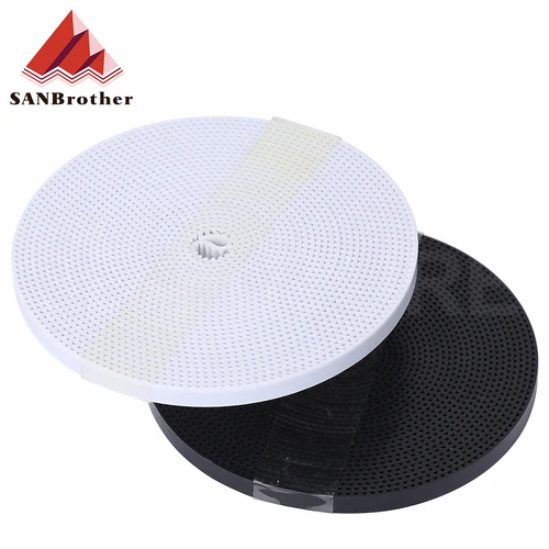 Imagen 2 del producto Correa GT2 PU con núcleo de acero Correa GT2 2GT Correa de distribución Ancho 6 mm 10 mm 9/15 mm para piezas de impresora 3D Correa abierta reforzada antidesgaste