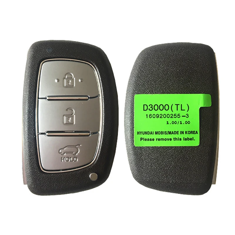 CN 020067   3 przyciski inteligentny kluczyk samochodowy dla Hyundai Tucson 2014 2015 2016 2017 2018 ID47 NCF2951X Chip 95440-D3000 433MHz karta