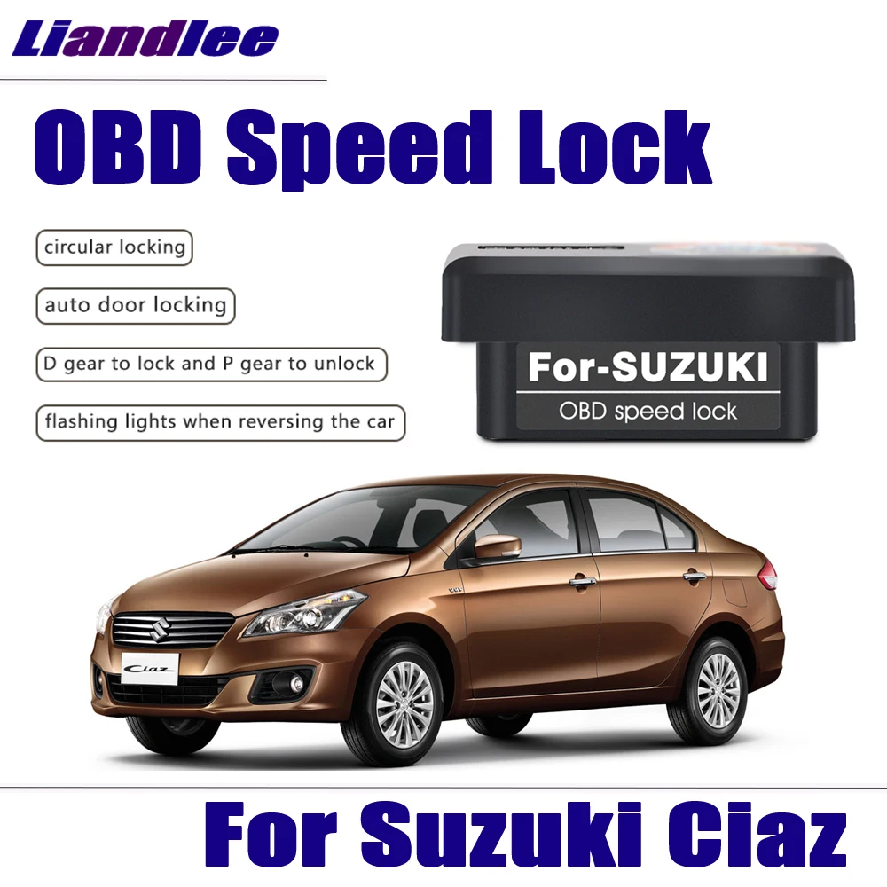 

Liandlee New Smart Auto OBD Speed Lock For Suzuki Ciaz 2012-2013 2014 2015 2016 2017 Profession Door Device Car Accessories