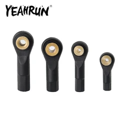 YEAHRUN 10Pcs Plastic M2/M3 Link Rod End Ball Joint for Axial SCX10 1/10 RC Crawler Car Upgrade Parts