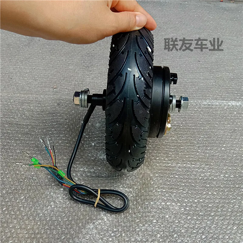 8 Inch Electric Scooter Instead of Driving Motor 24v36v48v Small Dolphin Rear Wheel Brushless Hub