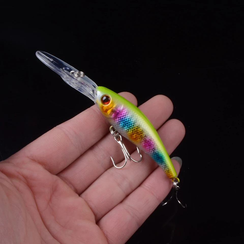 New Arrived Hard Minnow Fishing Lure Topwater Floating Wobblers 10cm 7.5g Crankbait Bass Artificial Baits Pike Carp Lures Peche