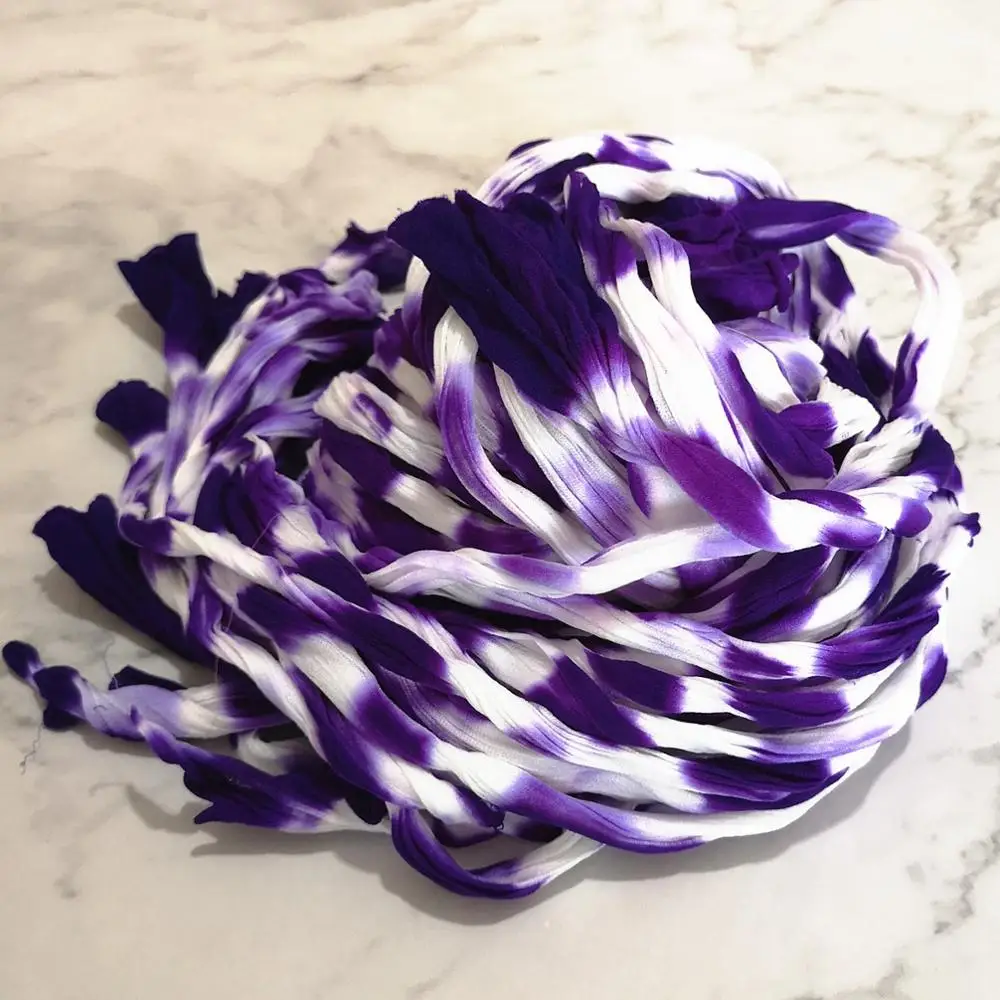 20pcs Two Colors Nylon Stocking Material For Ronde Flower Tensile Stocking Accessory Handmade Artificial Nylon Flower DIY