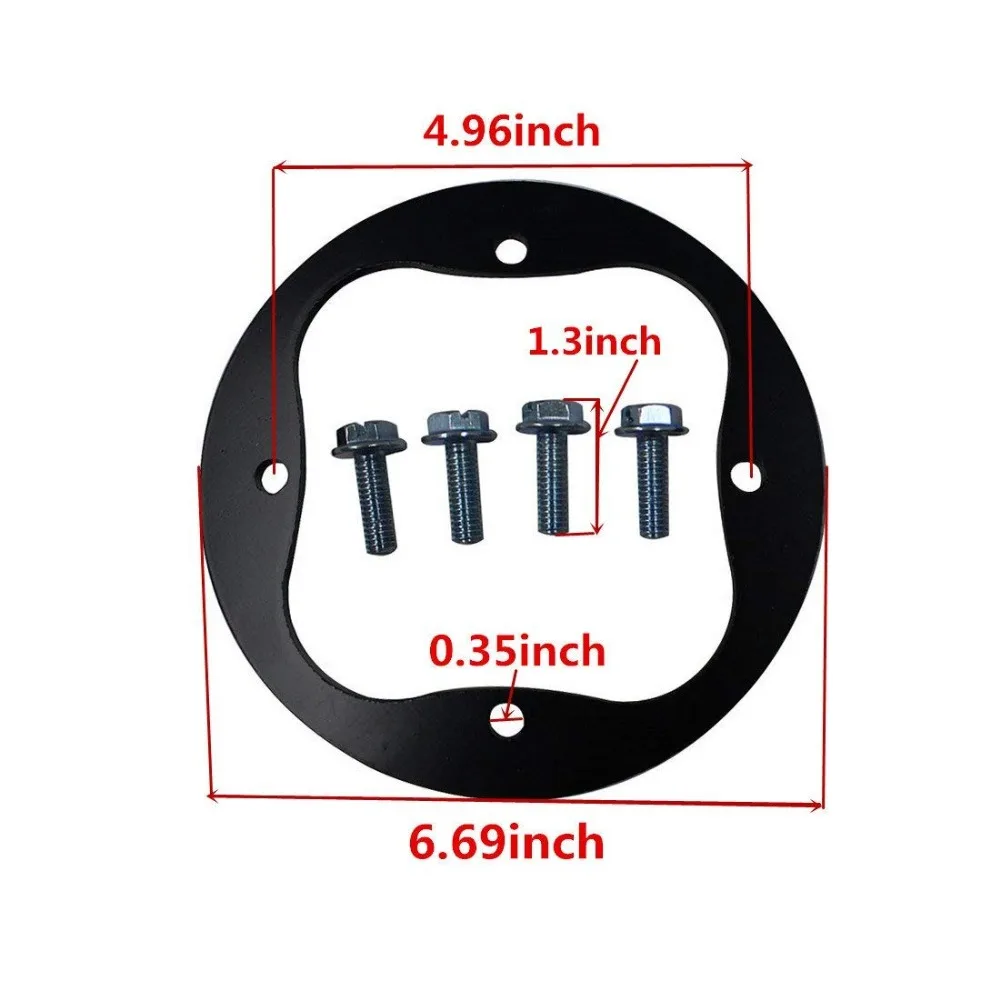 Deck Spindle Repair Rings for Cub Cadet, Troy-Bilt, and MTD RZT 50 Mower deckstractors RZT50 918-04126A/25B set of 3